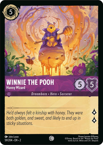 Winnie the Pooh - Hunny Wizard (59/204) [Rise of the Floodborn] - Destination Retro