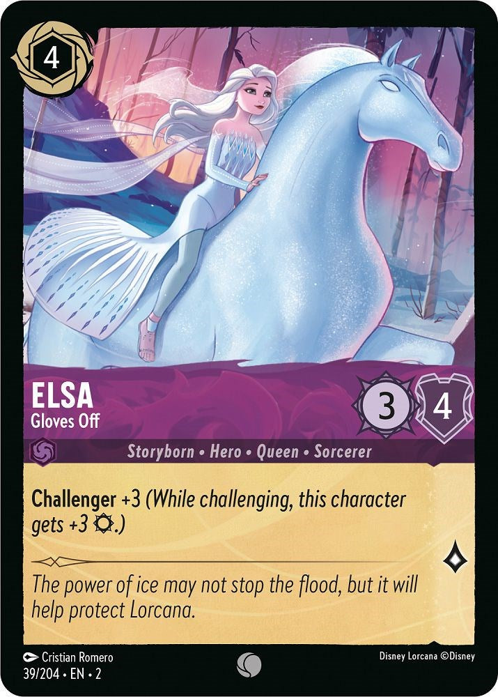 Elsa - Gloves Off (39/204) [Rise of the Floodborn] - Destination Retro