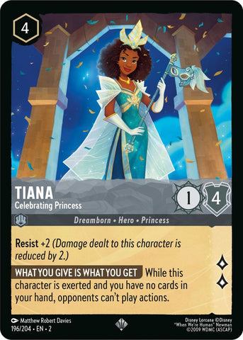 Tiana - Celebrating Princess (196/204) [Rise of the Floodborn] - Destination Retro