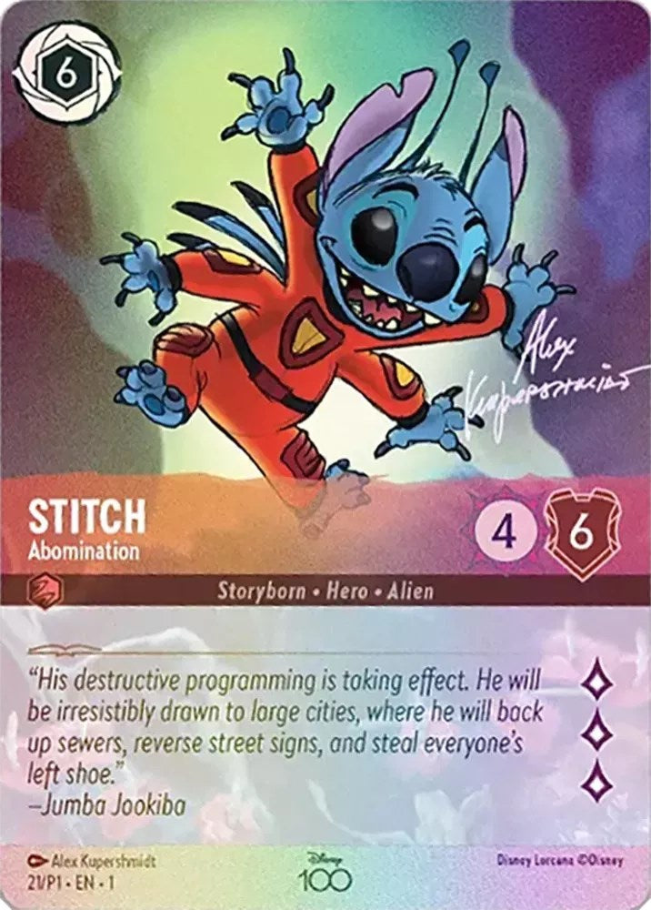 Stitch - Abomination (Enchanted) (21) [Disney100 Promos] - Destination Retro
