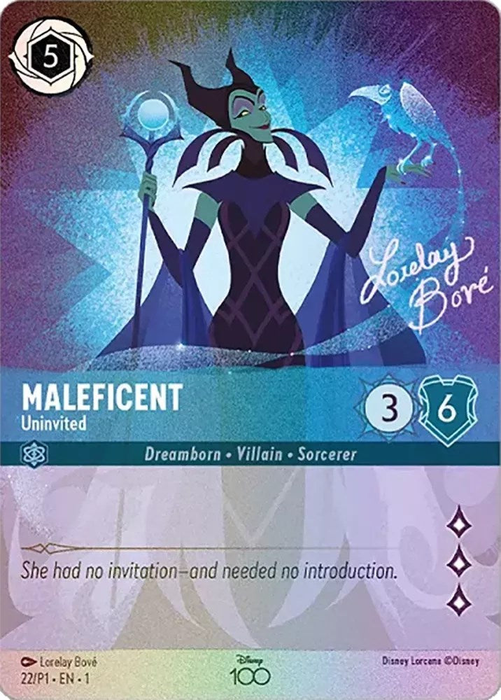 Maleficent - Uninvited (Enchanted) (22) [Disney100 Promos] - Destination Retro