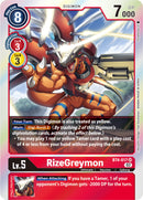 RizeGreymon [BT4-017] (Resurgence Booster Reprint) [Resurgence Booster] - Destination Retro