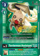 Terriermon Assistant [EX4-033] (Judge Pack 4) [Alternative Being Booster Promos] - Destination Retro