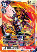 WarGreymon [BT12-070] (2023 Regionals Champion) [Across Time] - Destination Retro