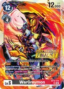 WarGreymon [BT12-070] (2023 Regionals Finalist) [Across Time] - Destination Retro