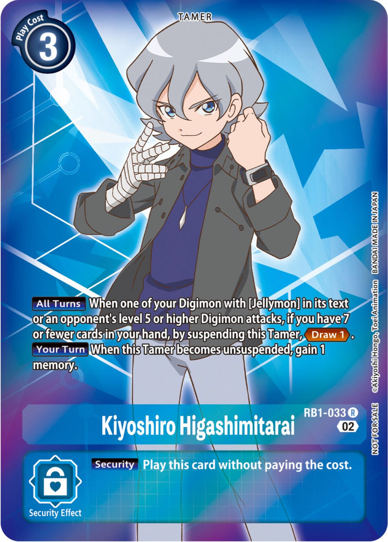 Kiyoshiro Higashimitarai [RB1-033] (Box Topper) [Resurgence Booster] - Destination Retro