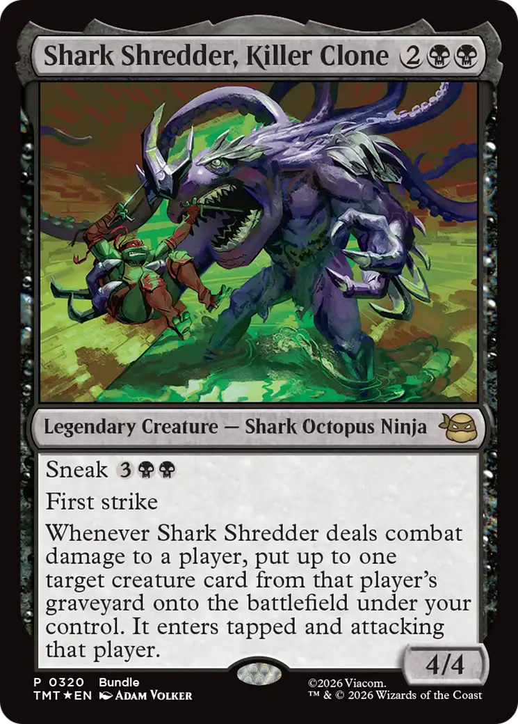 Shark Shredder, Killer Clone [Teenage Mutant Ninja Turtles Promos] - Destination Retro