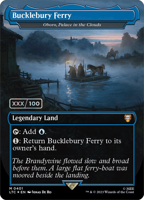 Bucklebury Ferry - Oboro, Palace in the Clouds (Serialized) [The Lord of the Rings: Tales of Middle-Earth Commander] - Destination Retro