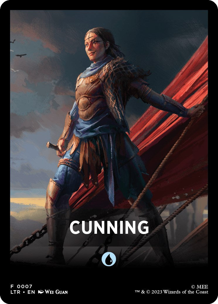 Cunning Theme Card [The Lord of the Rings: Tales of Middle-Earth] - Destination Retro