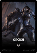 Orcish Theme Card [The Lord of the Rings: Tales of Middle-Earth] - Destination Retro