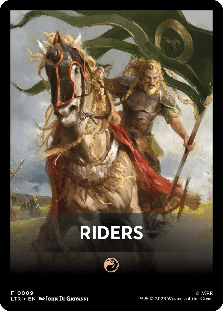 Riders Theme Card [The Lord of the Rings: Tales of Middle-Earth] - Destination Retro