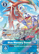 Blue Memory Boost! [P-036] (Digimon Adventure Box 2) [Promotional Cards] - Destination Retro