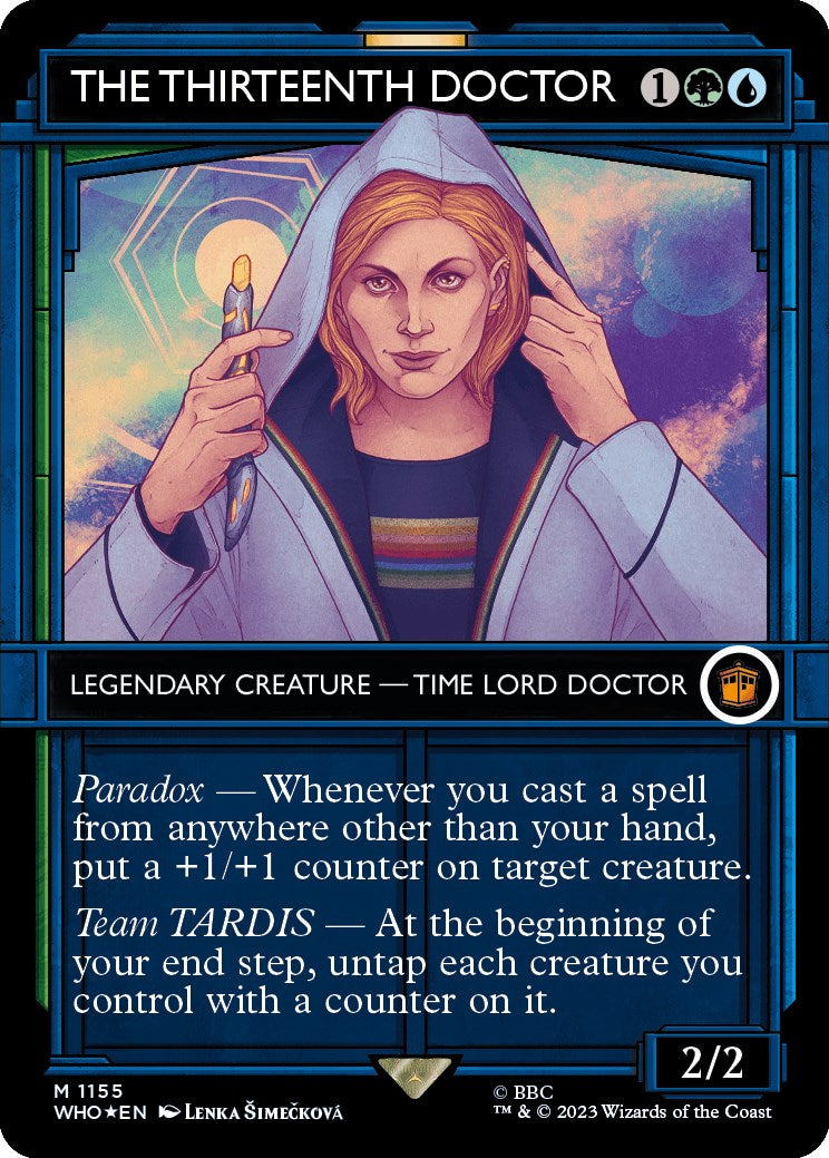 The Thirteenth Doctor (Showcase) (Surge Foil) [Doctor Who] - Destination Retro