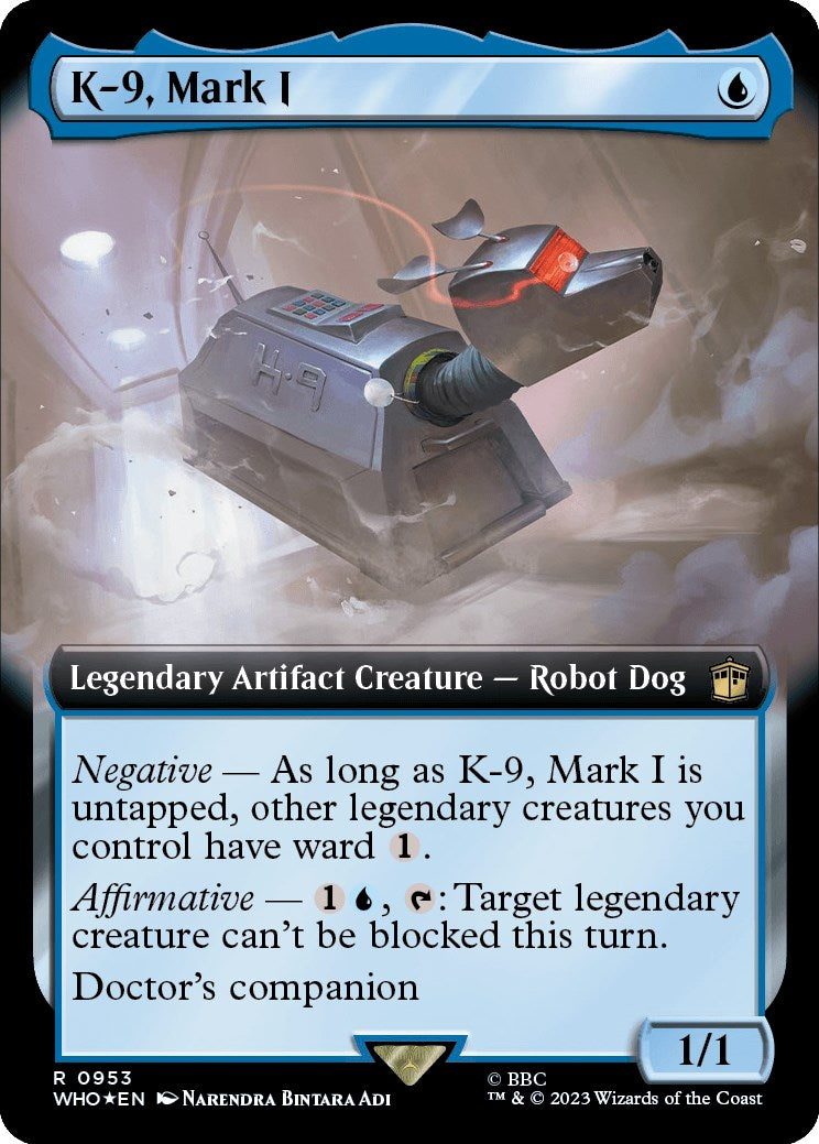 K-9, Mark I (Extended Art) (Surge Foil) [Doctor Who] - Destination Retro