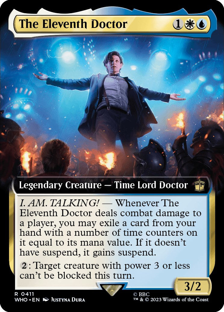 The Eleventh Doctor (Extended Art) [Doctor Who] - Destination Retro
