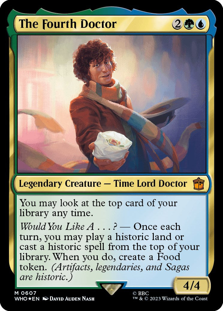 The Fourth Doctor (Surge Foil) [Doctor Who] - Destination Retro