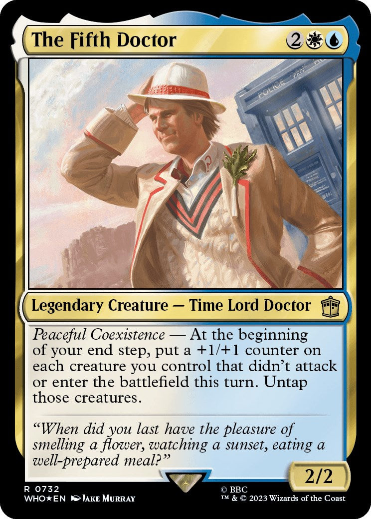 The Fifth Doctor (Surge Foil) [Doctor Who] - Destination Retro