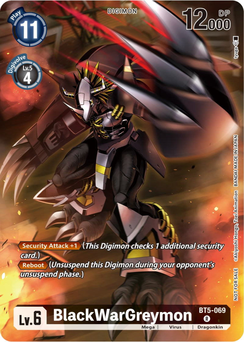 BlackWarGreymon [BT5-069] (Tamer Party Pack -The Beginning-) [Battle of Omni Promos] - Destination Retro