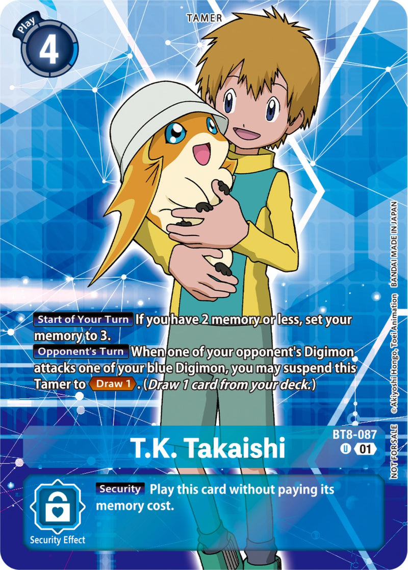 T.K. Takaishi [BT8-087] (Tamer Party Pack -The Beginning-) [New Awakening] - Destination Retro