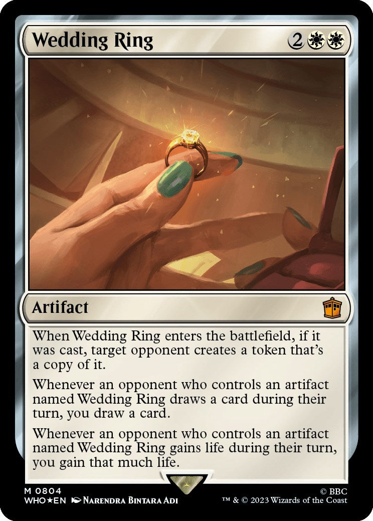 Wedding Ring (Surge Foil) [Doctor Who] - Destination Retro