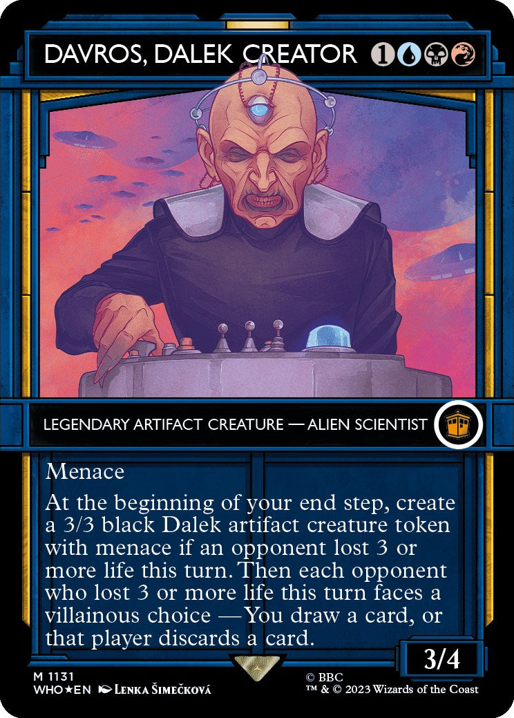 Davros, Dalek Creator (Showcase) (Surge Foil) [Doctor Who] - Destination Retro