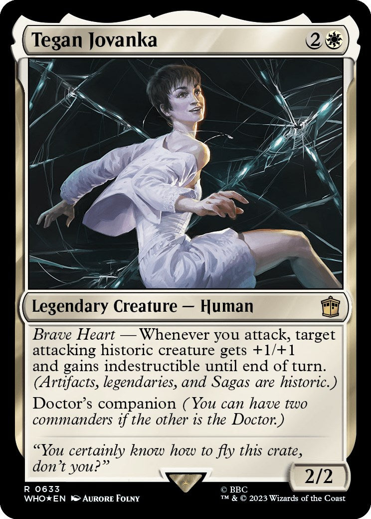 Tegan Jovanka (Surge Foil) [Doctor Who] - Destination Retro