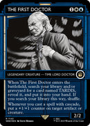 The First Doctor (Showcase) (Surge Foil) [Doctor Who] - Destination Retro