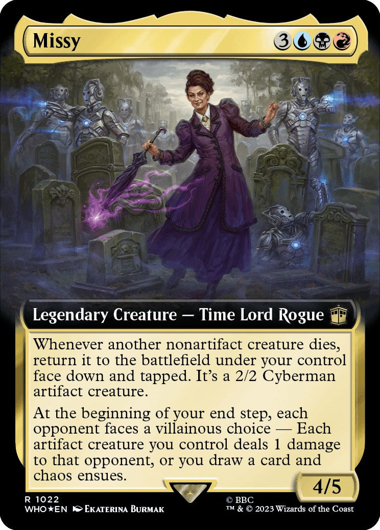 Missy (Extended Art) (Surge Foil) [Doctor Who] - Destination Retro