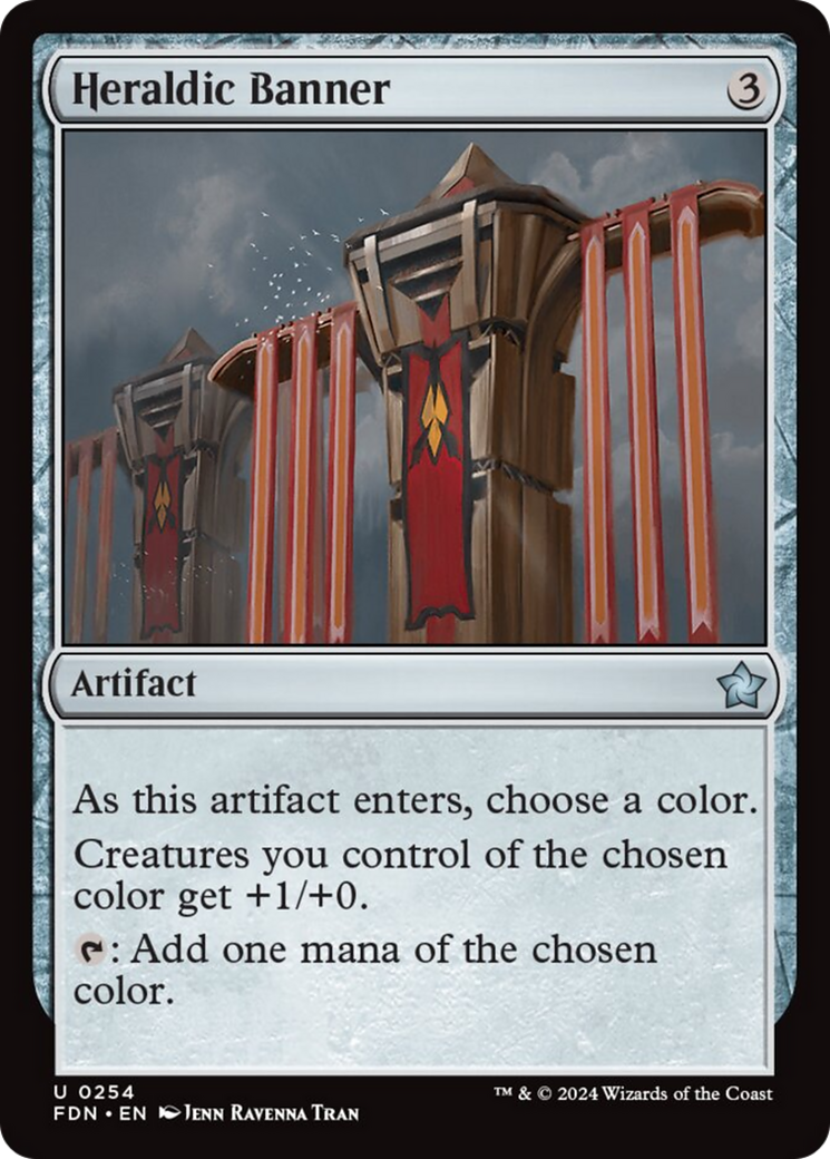 Heraldic Banner [Foundations] - Destination Retro