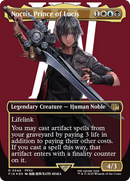 Noctis, Prince of Lucis (Borderless) (Surge Foil) [FINAL FANTASY] - Destination Retro