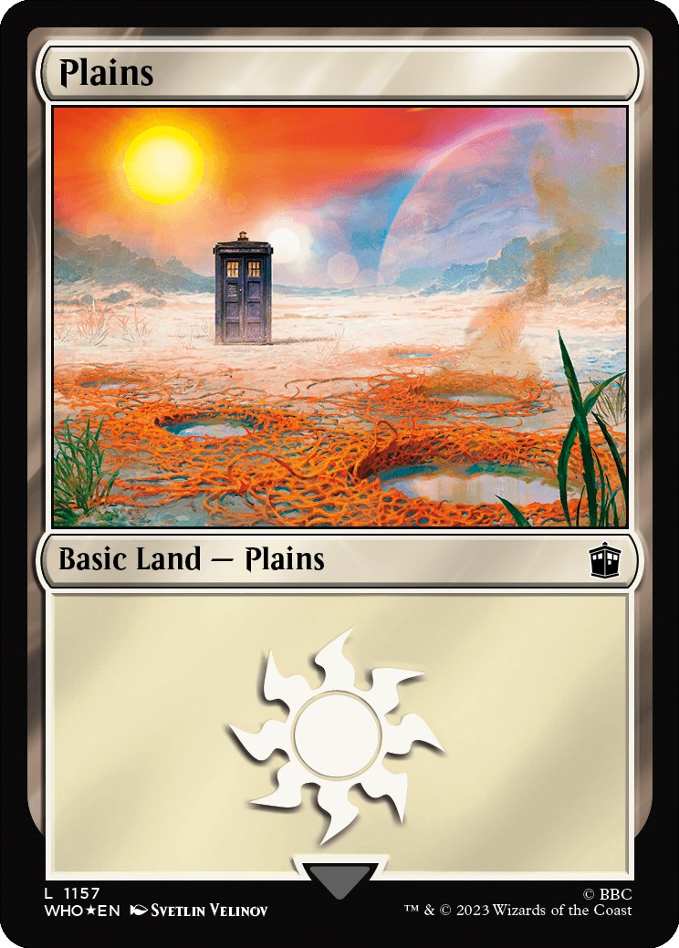 Plains (1157) (Surge Foil) [Doctor Who] - Destination Retro