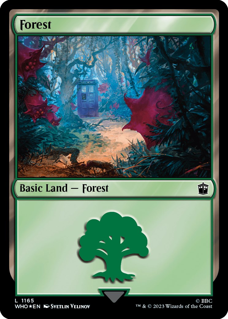 Forest (1165) (Surge Foil) [Doctor Who] - Destination Retro