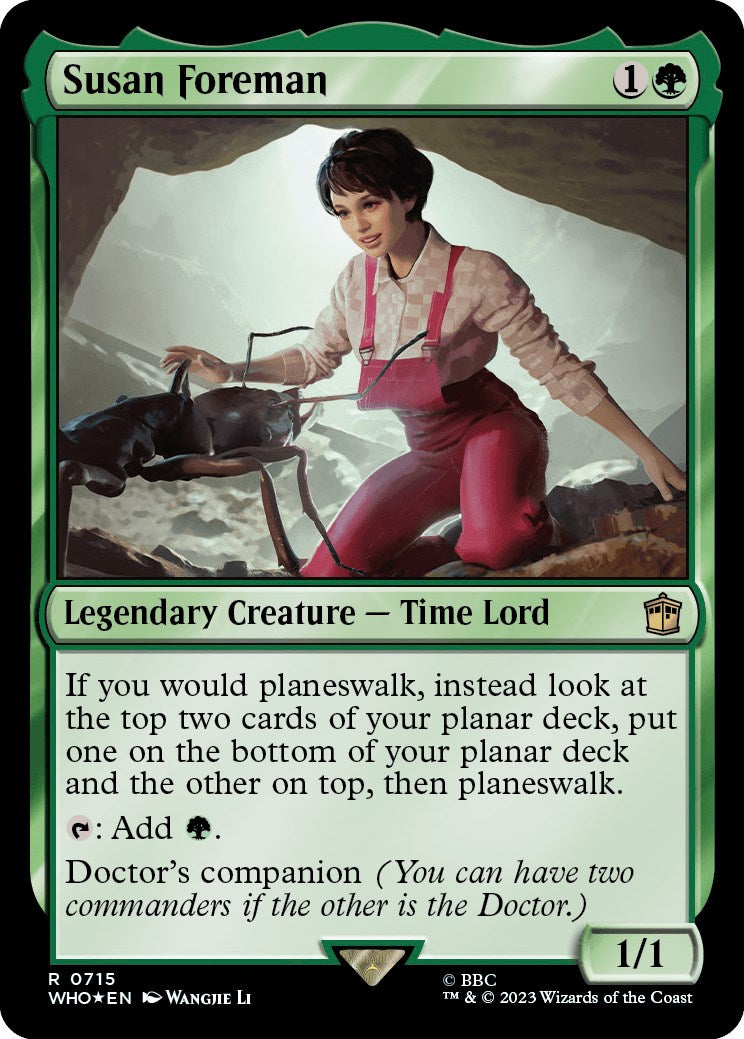 Susan Foreman (Surge Foil) [Doctor Who] - Destination Retro