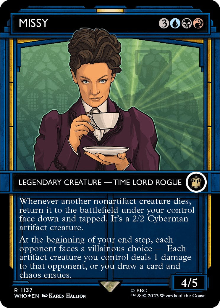 Missy (Showcase) (Surge Foil) [Doctor Who] - Destination Retro