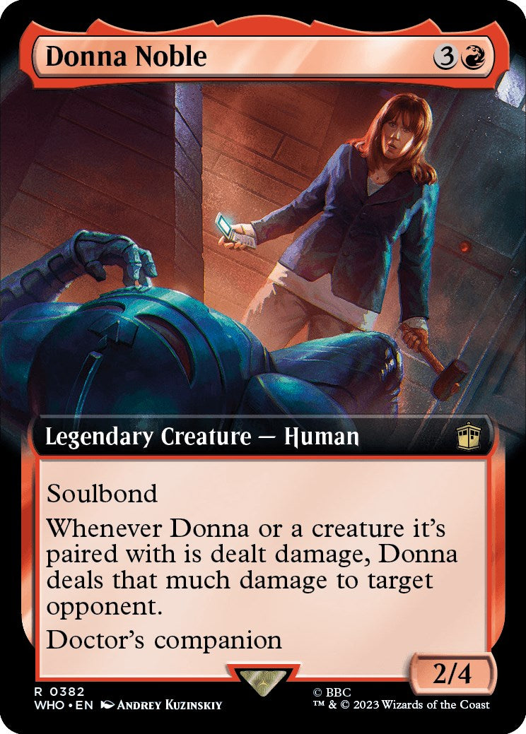 Donna Noble (Extended Art) [Doctor Who] - Destination Retro