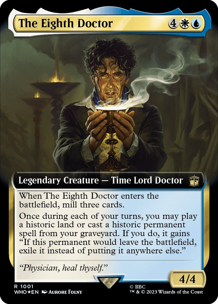 The Eighth Doctor (Extended Art) (Surge Foil) [Doctor Who] - Destination Retro