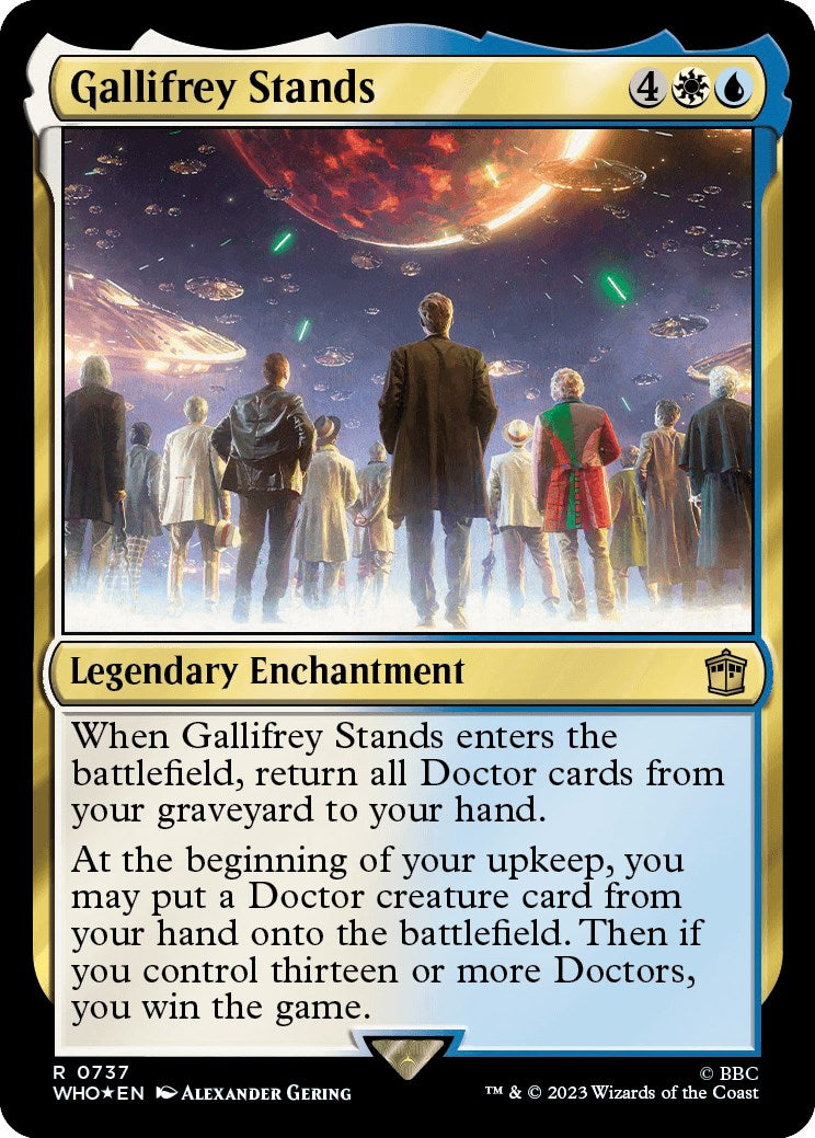 Gallifrey Stands (Surge Foil) [Doctor Who] - Destination Retro
