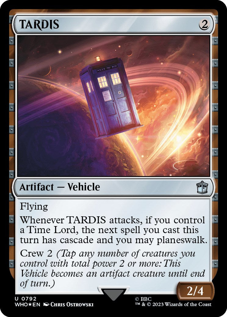 TARDIS (Surge Foil) [Doctor Who] - Destination Retro