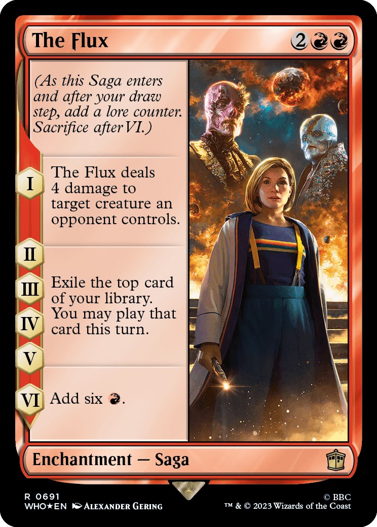 The Flux (Surge Foil) [Doctor Who] - Destination Retro