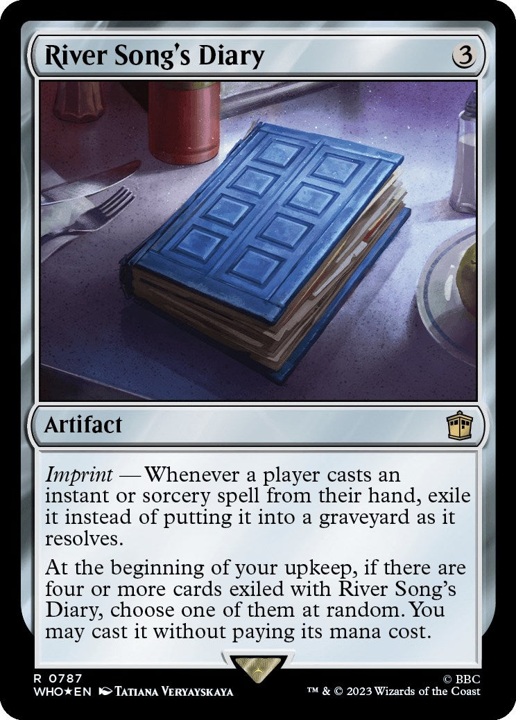 River Song's Diary (Surge Foil) [Doctor Who] - Destination Retro