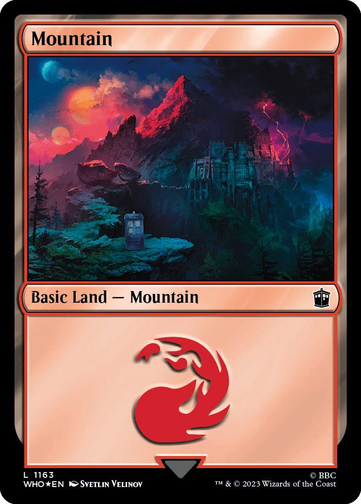 Mountain (1163) (Surge Foil) [Doctor Who] - Destination Retro