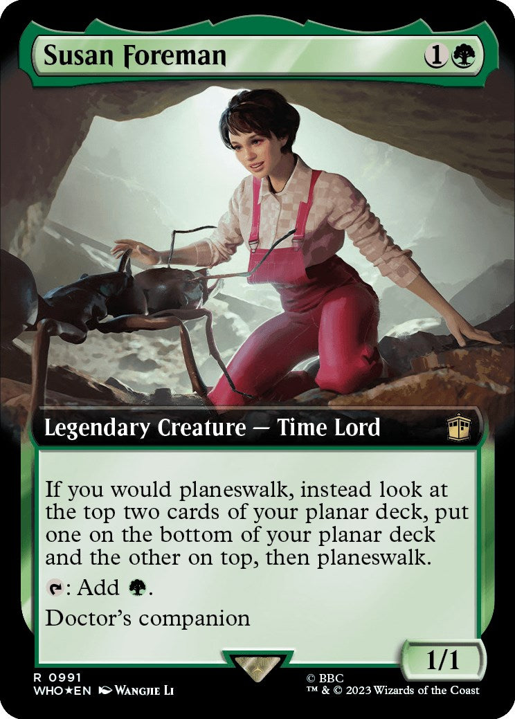 Susan Foreman (Extended Art) (Surge Foil) [Doctor Who] - Destination Retro