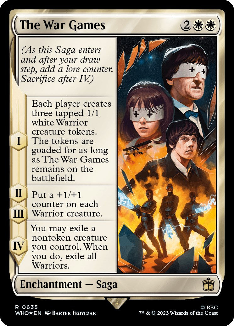 The War Games (Surge Foil) [Doctor Who] - Destination Retro