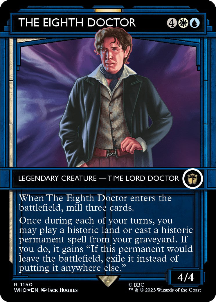 The Eighth Doctor (Showcase) (Surge Foil) [Doctor Who] - Destination Retro