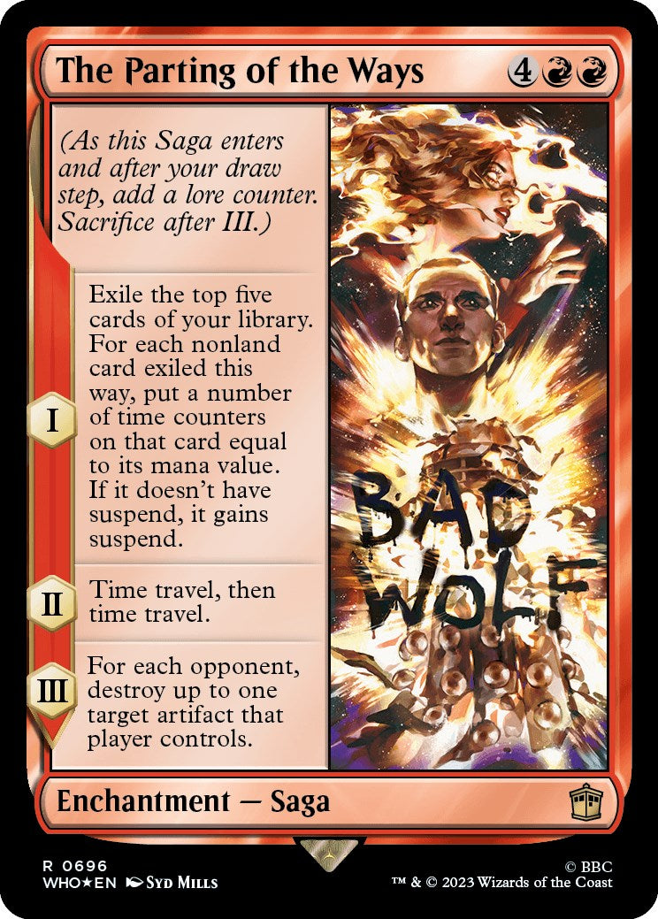 The Parting of the Ways (Surge Foil) [Doctor Who] - Destination Retro