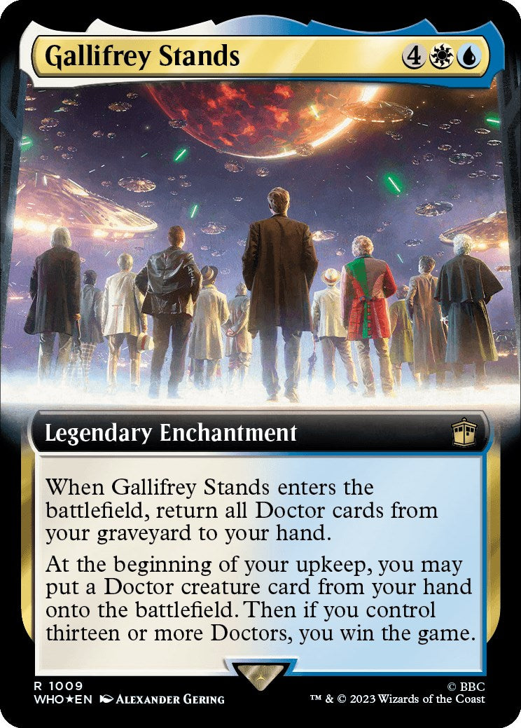 Gallifrey Stands (Extended Art) (Surge Foil) [Doctor Who] - Destination Retro