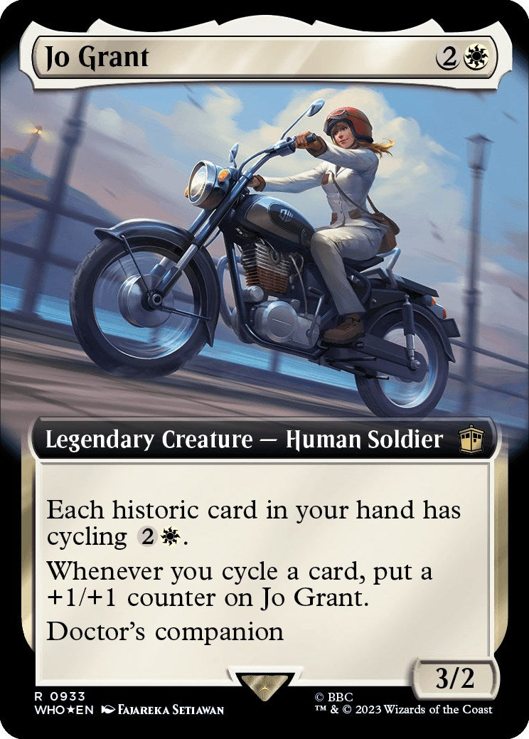 Jo Grant (Extended Art) (Surge Foil) [Doctor Who] - Destination Retro