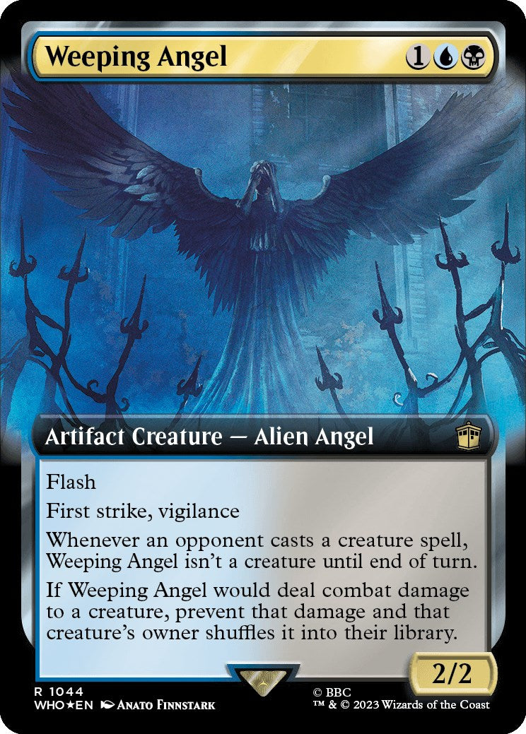 Weeping Angel (Extended Art) (Surge Foil) [Doctor Who] - Destination Retro