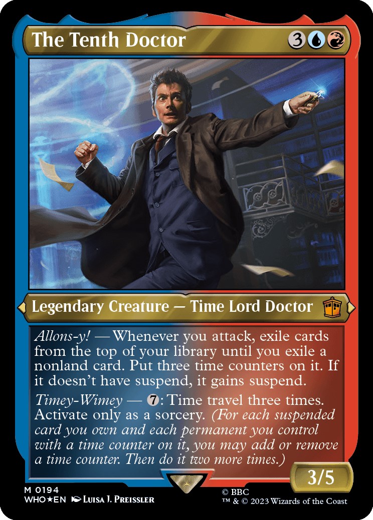 The Tenth Doctor (Display Commander) [Doctor Who] - Destination Retro