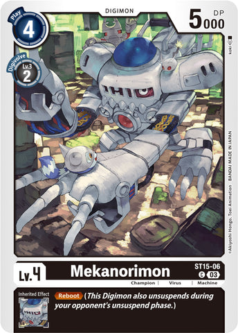 Mekanorimon [ST15-06] [Starter Deck: Dragon of Courage] - Destination Retro